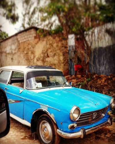 Photo of Ethiopian street scene taken by student while on an International Placement