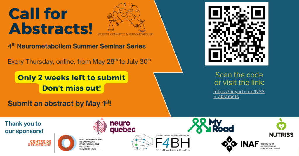 Neurometabolism Summer Seminar Series