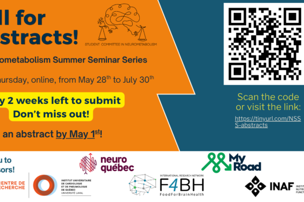 Neurometabolism Summer Seminar Series Poster