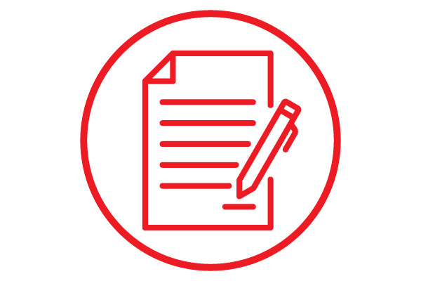 A person typing on a laptop.