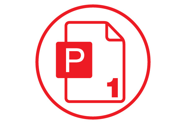 An audience sitting in front of a PowerPoint presentation.