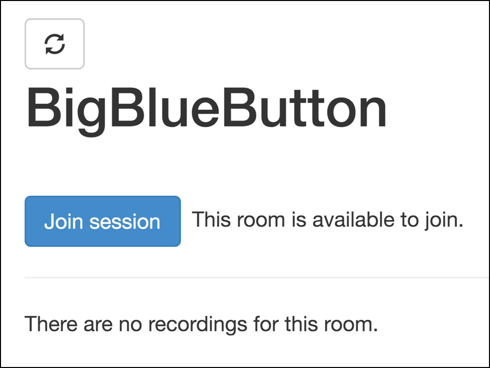 Join Session button