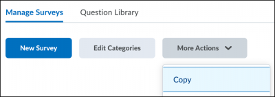 Creating Surveys - Instructor Support