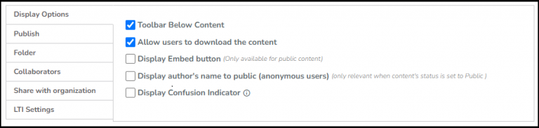 H5P - Instructor Support
