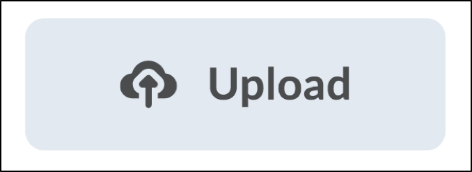 Screenshot of Brightspace's Upload button.