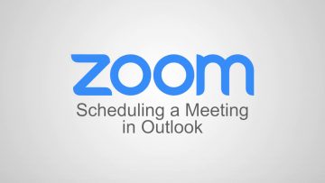 Thumbnail for: How to Schedule a Zoom Meeting in Outlook
