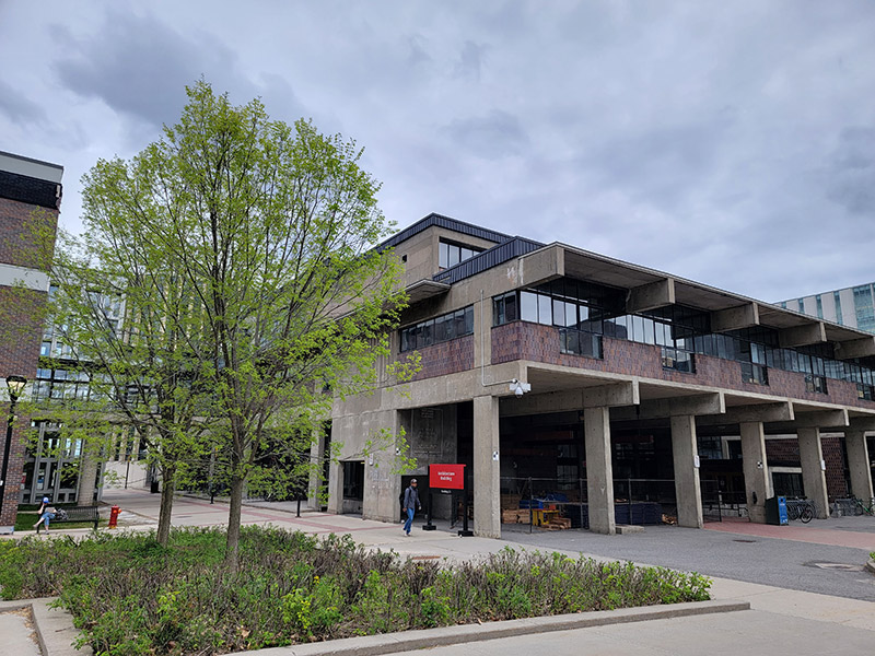 The Architecture building on the Carleton University campus.
