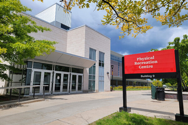 The Athletics building on Carleton University campus.