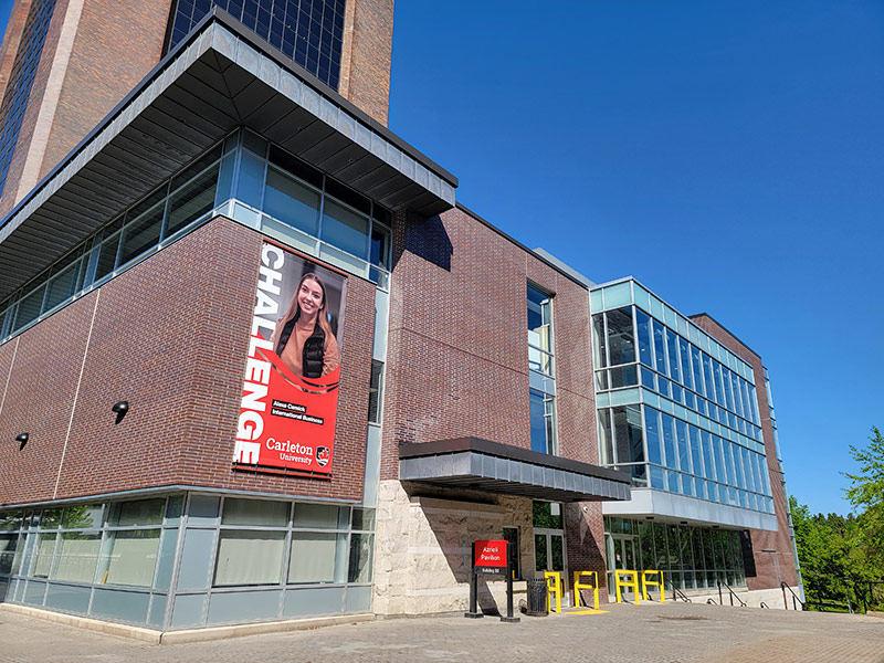 The Azrieli Pavilion on the Carleton University campus.