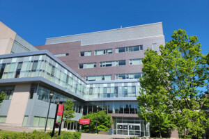 The Canal Building on the Carleton University.
