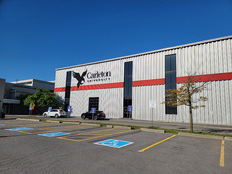 The Fieldhouse on the Carleton University campus.