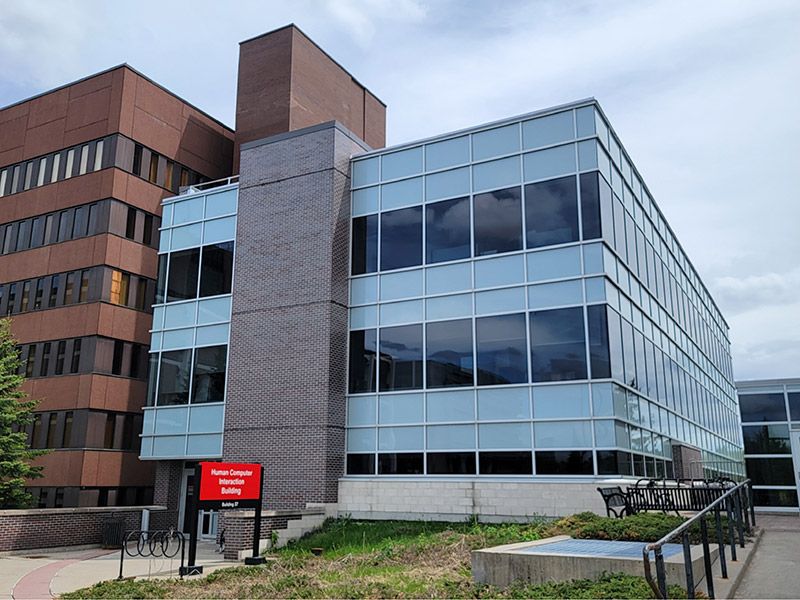 The Human-Computer Interaction building on the Carleton University campus.