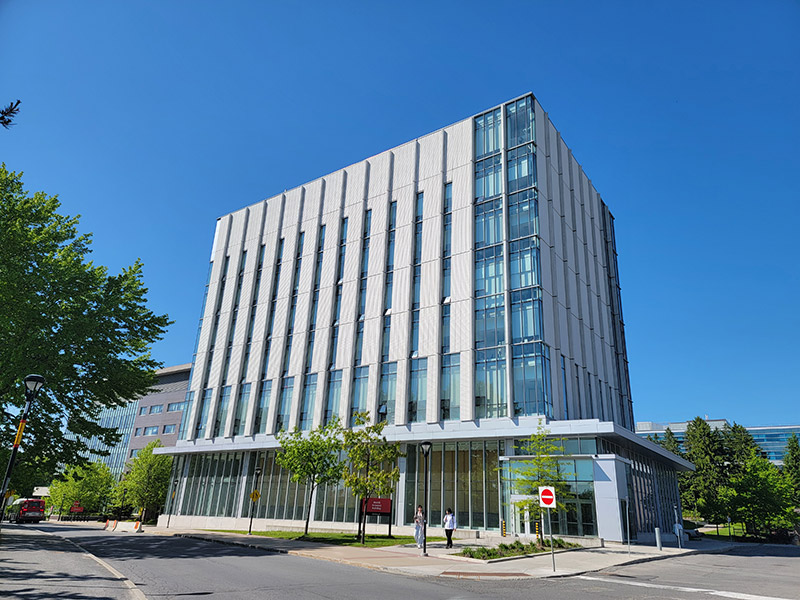The Health Sciences building on the Carleton University campus.
