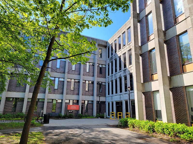 The Herzberg building on the Carleton University campus.