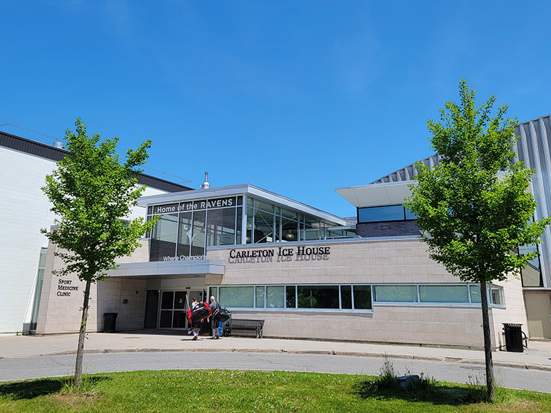 The Ice House on the Carleton University campus.