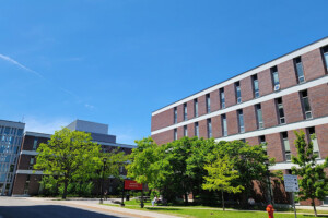 The Mackenzie Building on the Carleton University campus.