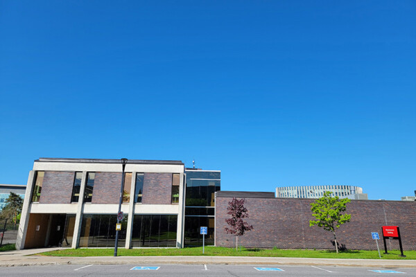 The Maintenance Building on the Carleton University campus.