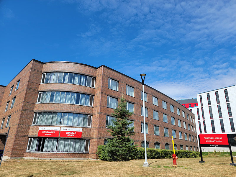 The Stormont-Dundas Building on the Carleton University campus.