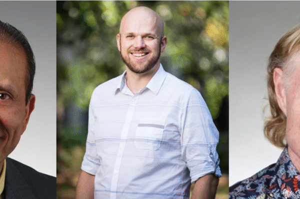 Photo of Yasser Hassan, Liam of Brien, Ian B-M