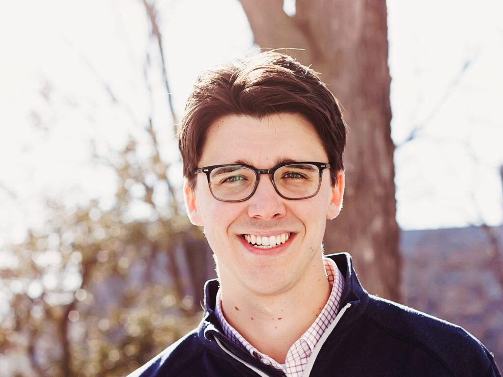 A photo of professor cole van de ven