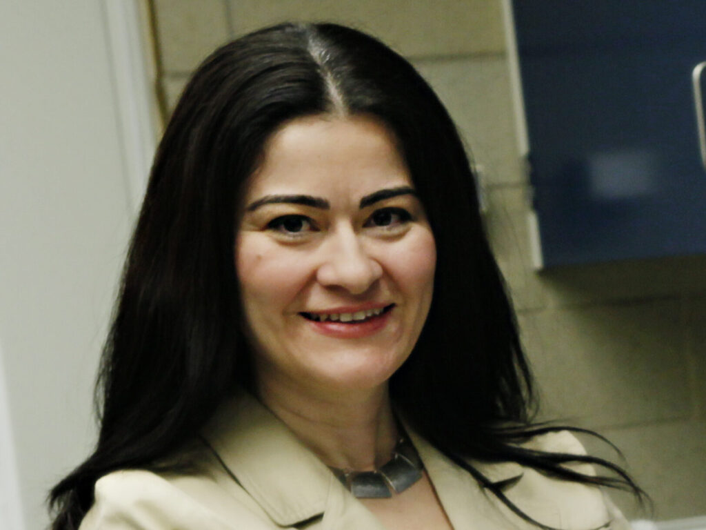 A photo of professor Banu ormeci