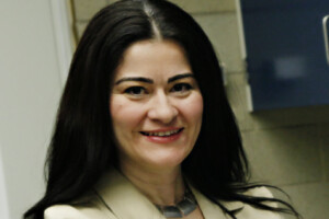 A photo of professor Banu ormeci