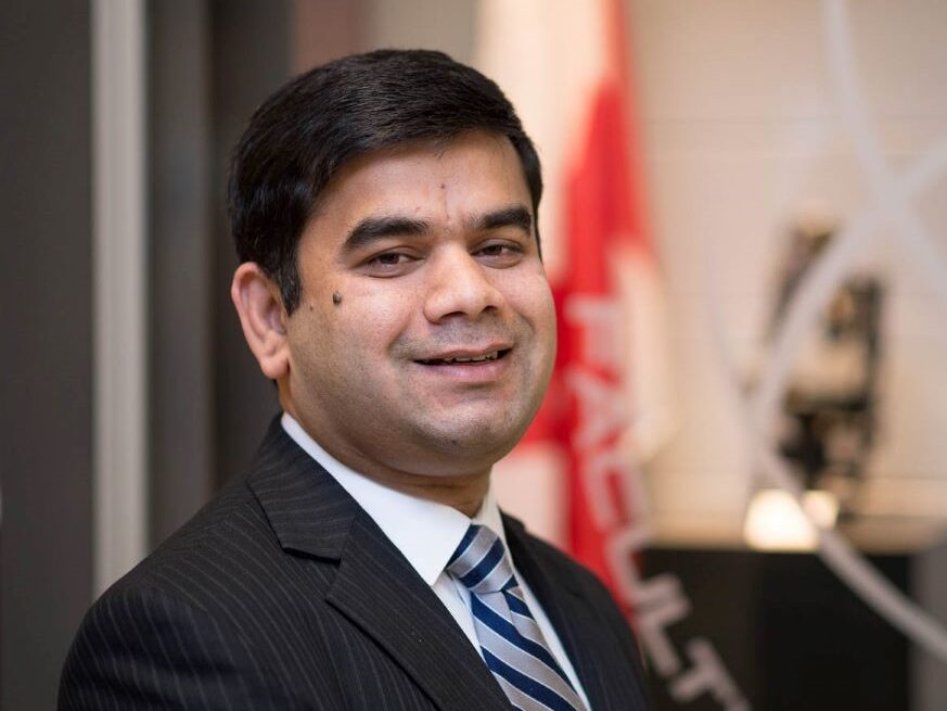 A photo of professor Kamal Hossain