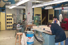 a photo of the shop facilities