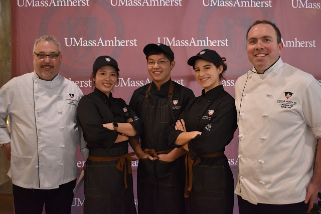 Food Science students and Aramark members