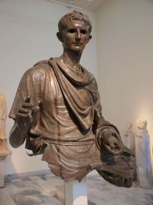 Augustus Caesar bust. National Archaeological Museum, Athens.