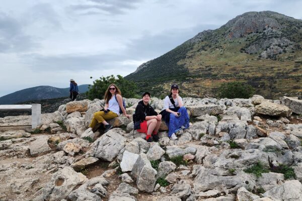 students in Mycenae