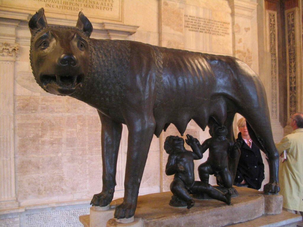 Capitoline Wolf. Musei Capitolini, Rome.
