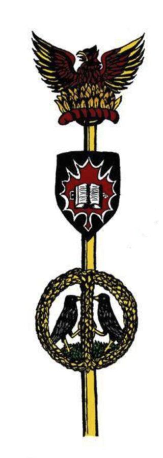 Corvus cover art, a shield and a crow/raven