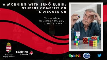 Thumbnail for: A Morning with Ernő Rubik: Student Competition & Discussion