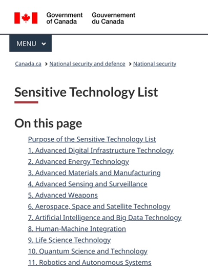 National Economic Security Lists - CIPSER