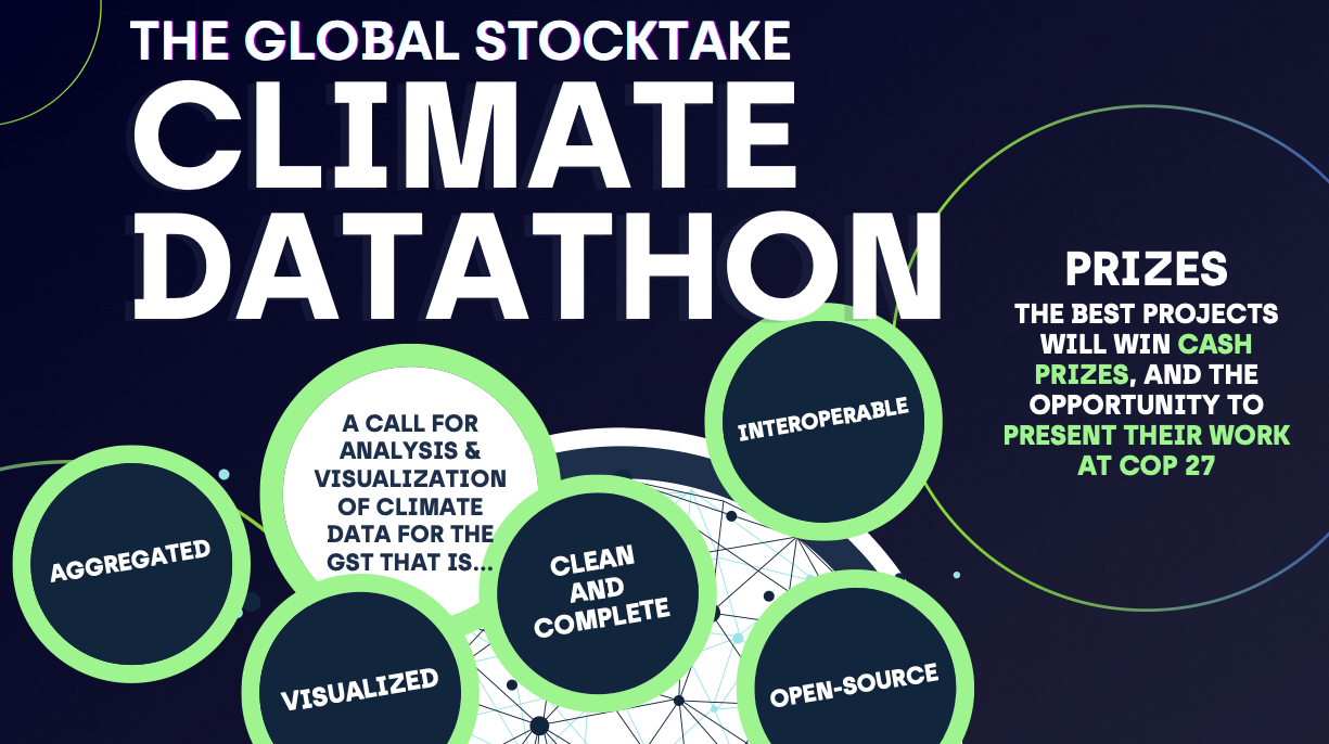 The Global Stocktake Climate Datathon, launching Sept. 21 Carleton