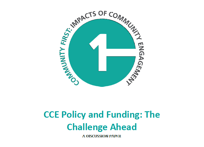 DISCUSSION PAPER: CCE Policy and Funding: The Challenge Ahead ...