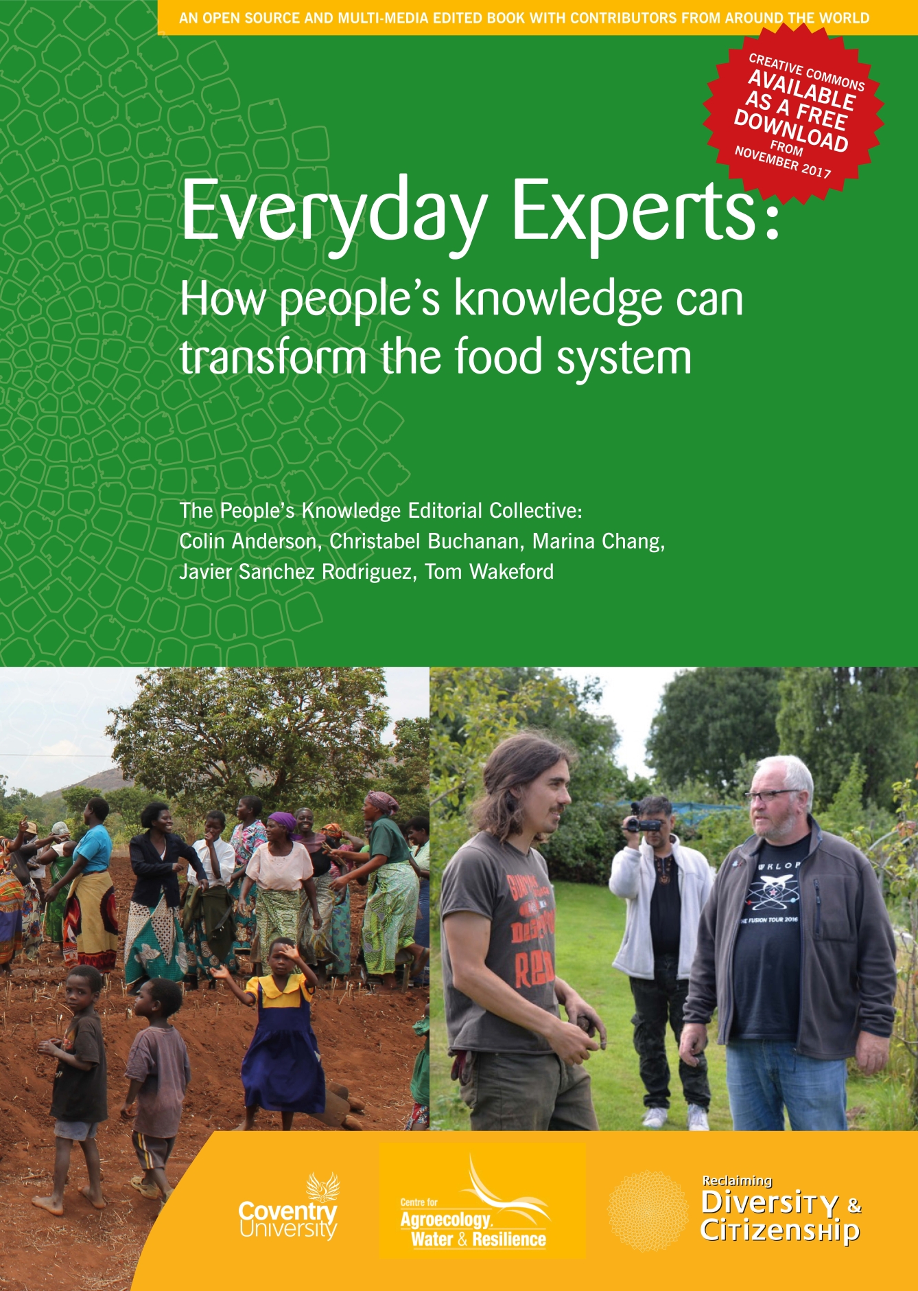Cover page of the book "Everyday Experts: How people's knowledge can transform the food system.