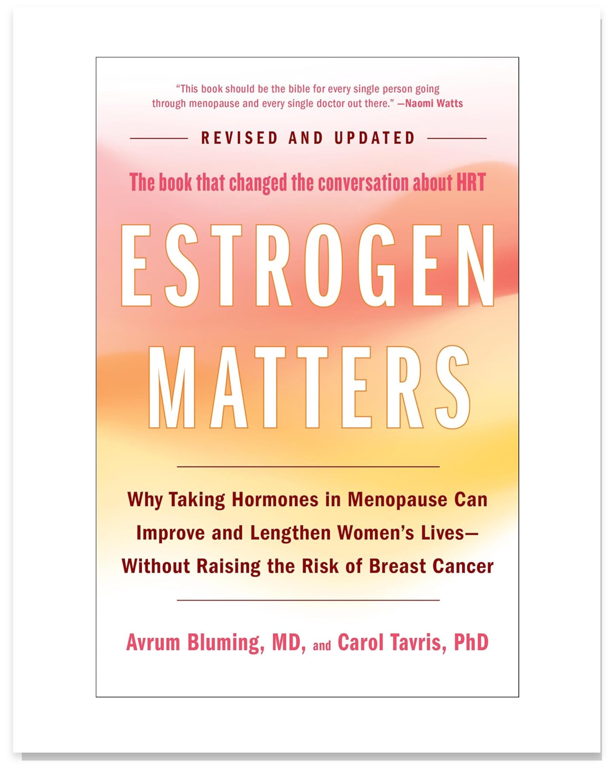 A book cover for Estrogen Matters