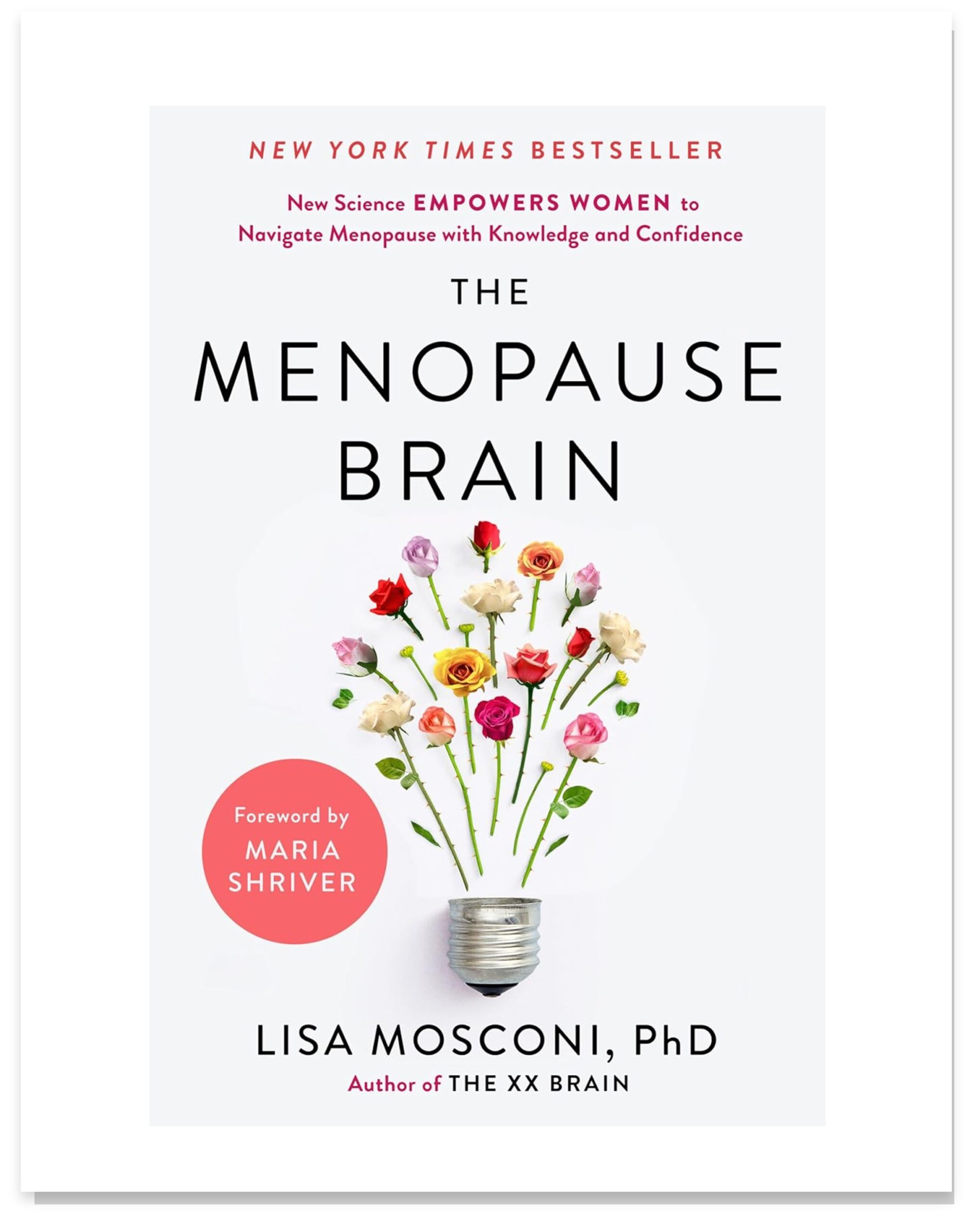 A book cover for The Menopause Brain