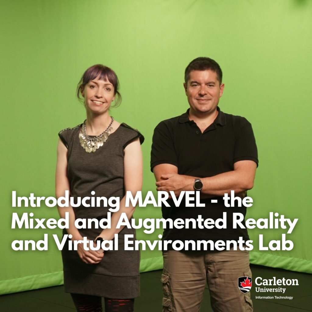 News 20230919 - Carleton School of Information Technology Faculty Members Secure Major Funding for Innovative XR Research