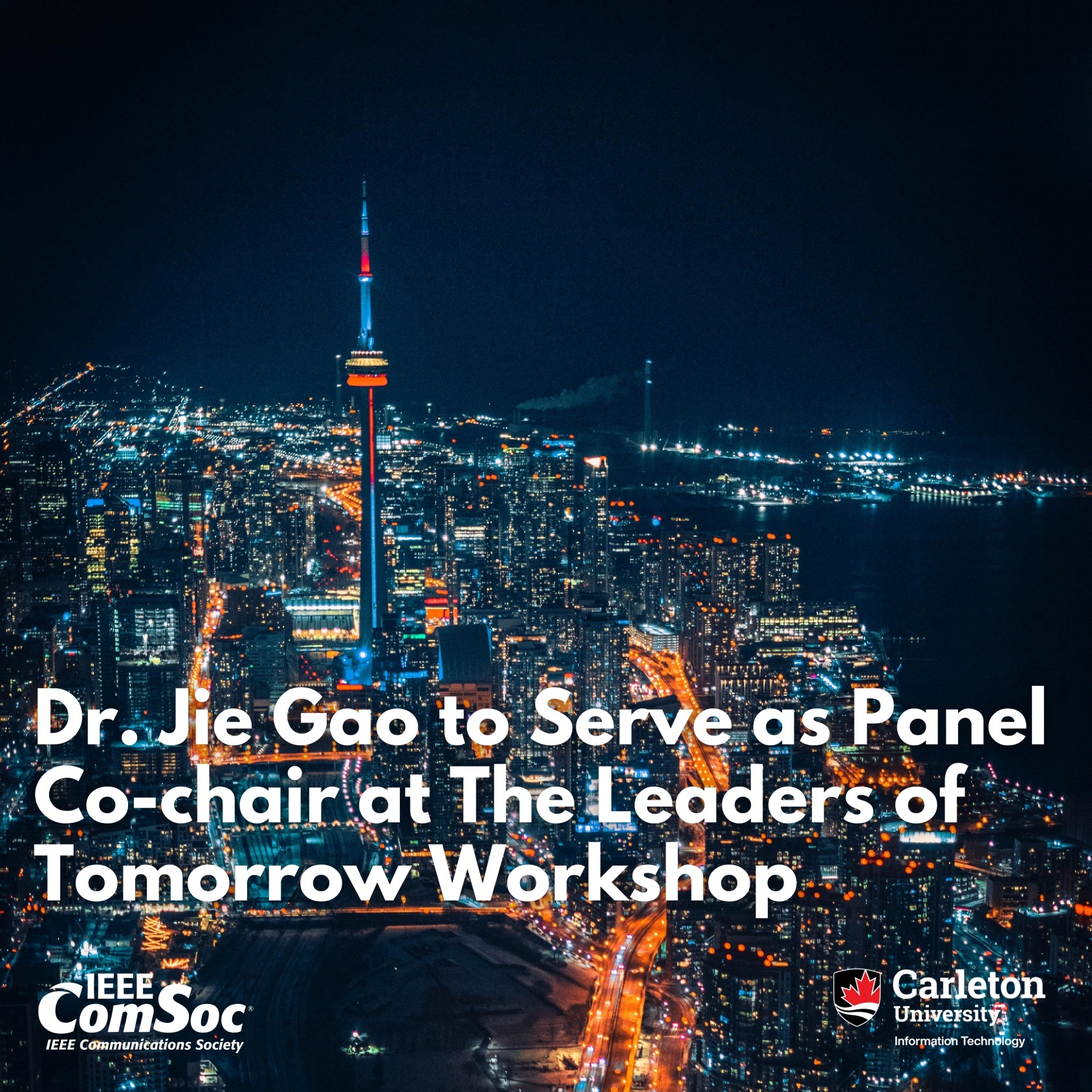 Dr. Jie Gao to Serve as Panel Co-chair at The Leaders of Tomorrow ...