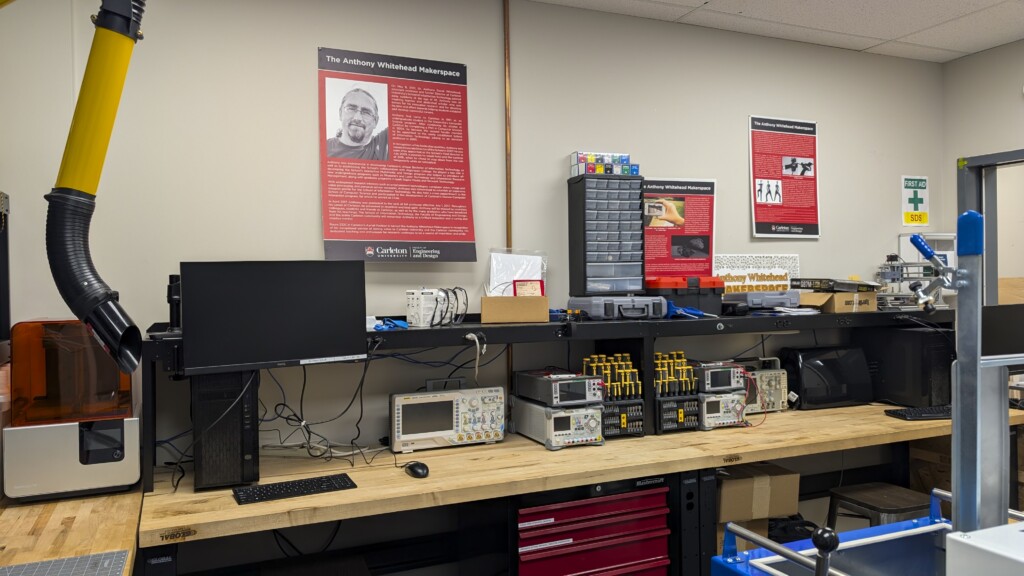 An image of the Anthony Whitehead Makerspace