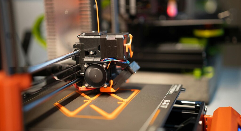 Image of a 3D printer