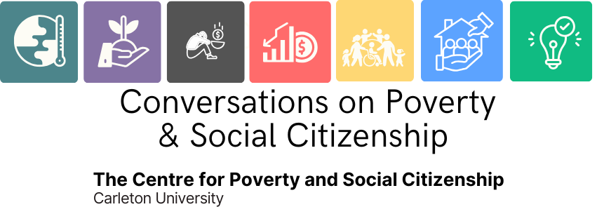 Conversations on Poverty & Social Citizenship banner
