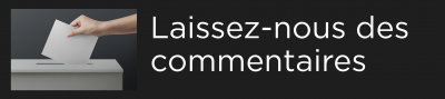 Button - "Laissez-nous des commentaires"