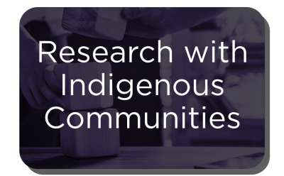 Button - "Research with Indigenous Communities"