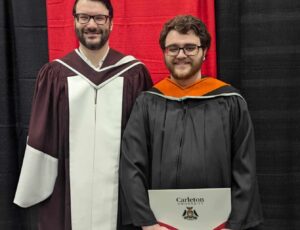 Jason Jaskolka and John Breton at Convocation 2024