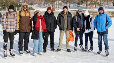 The CyberSEA Research Lab on the Rideau Canal Skateway