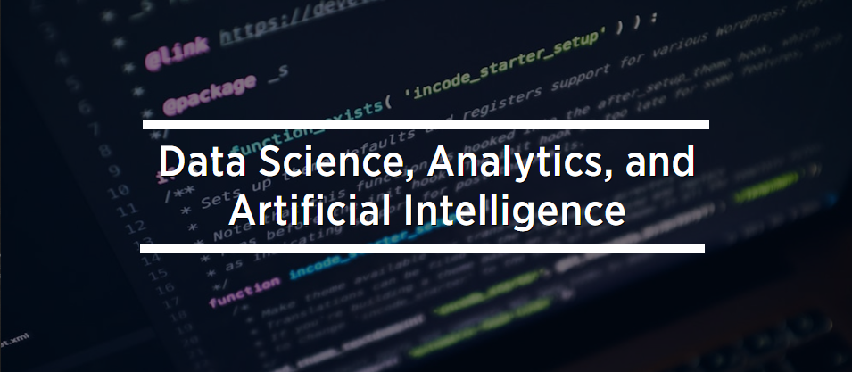 Data Science, Analytics, and Artificial Intelligence